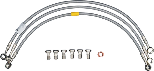 2 LINE FRONT BRAKELINE KIT