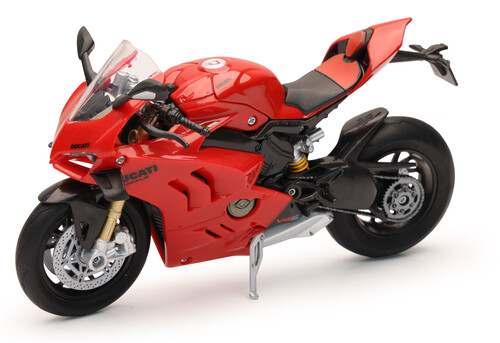 NEW RAY TOYS 1:12 SCALE SUPER SPORT BIKE DUCATI PANIGALE V4 S (RED)