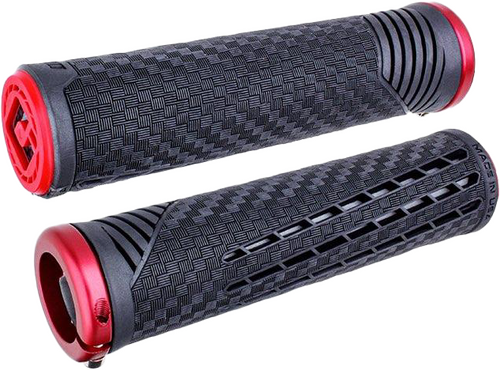 CF11 V2.1 BMX GRIPS PEARL BLK/RED W/MATTE RED
