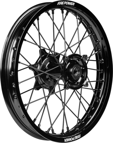 REAR WHEEL 2.15 X 18" BLACK HON