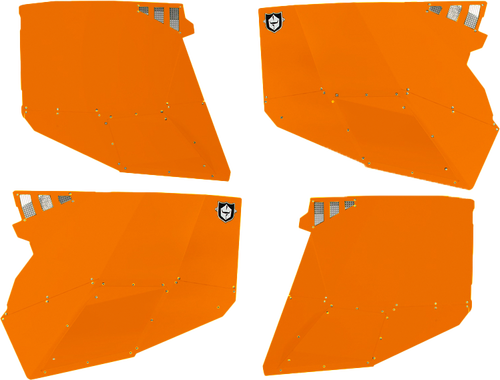 STEALTH DOOR ALLUMINUM SKINS ORANGE POL