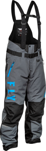 FLY RACING CARBON BIB GREY/BLUE 2X