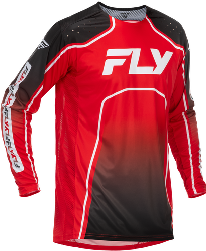 FLY RACING RAYCE BICYCLE JERSEY RED/BLACK/WHITE LG