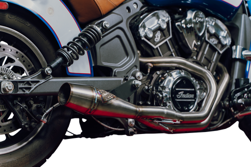 SAWICKI Indian Scout Shorty Cannon Exhaust