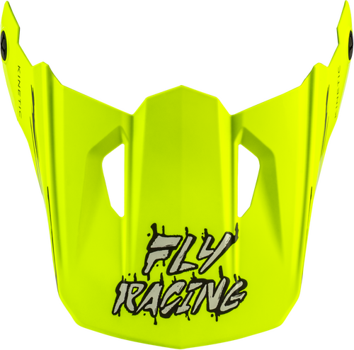 FLY RACING YTH KINETIC SURGE HELMET VISOR GREY/HI-VIS YS-YL