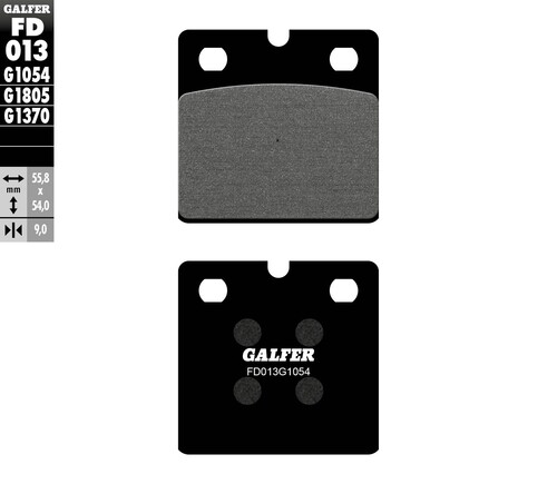 GALFER G-Semi-Metallic Brake Pads