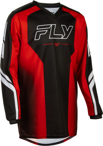 YOUTH F-16 RAZE JERSEY BLACK/RED/WHITE YS