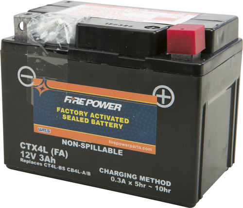 FIRE POWER Factory Activated Sealed Battery
