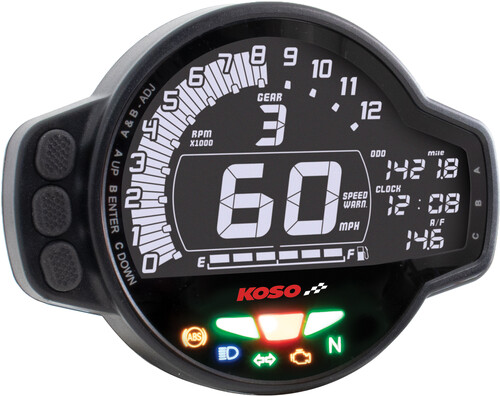 Koso MS-01 Multi-Functional Gauge