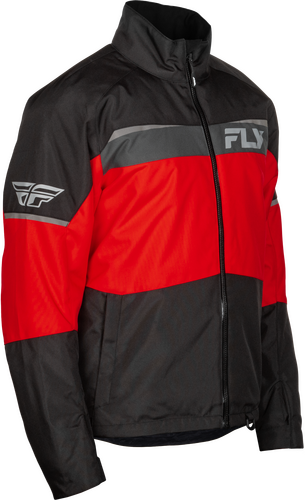 FLY RACING AURORA JACKET RED/BLACK MD