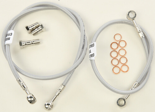 2 LINE FRONT BRAKE LINE KIT