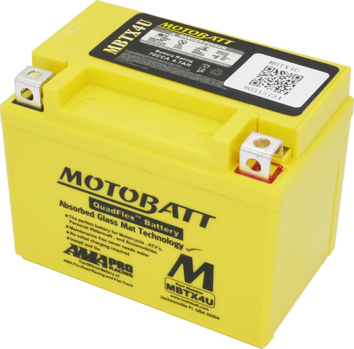 BATTERY MBTX4U SEALED FACTORY ACTIVATED