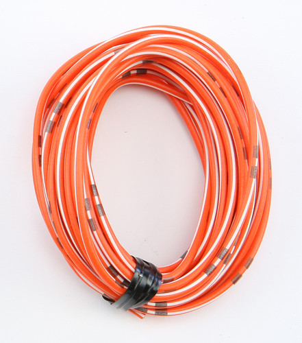 ELECTRICAL WIRING ORANGE/WHITE 14A/12V 13'
