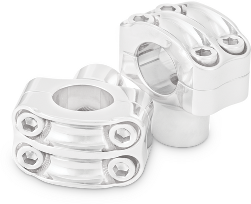 BURLY BRAND REAPER 1-1/2" RISERS 1" BAR SET - CHROME