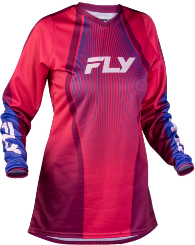WOMEN'S F-16 LIFT JERSEY PINK/PURPLE/WHITE XL