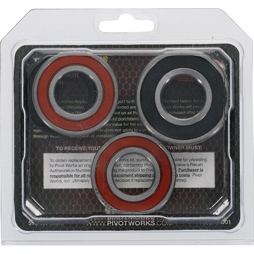 PIVOT WORKS Premium Wheel Bearing Kit