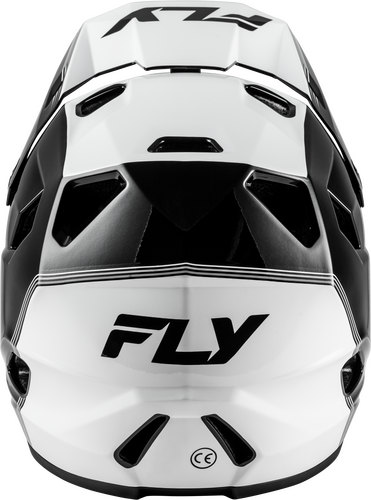 FLY RACING RAYCE REPEAT BICYCLE HELMET BLACK/WHITE XS