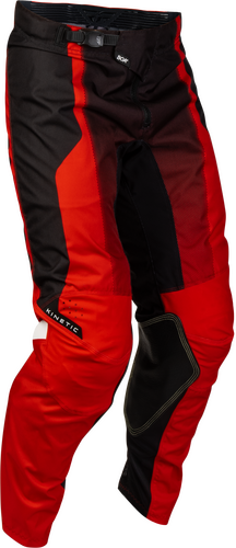 KINETIC FADE PANTS RED/BLACK/WHITE SZ 38