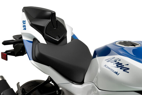 PUIG REAR SEAT COWL BLACK KAW