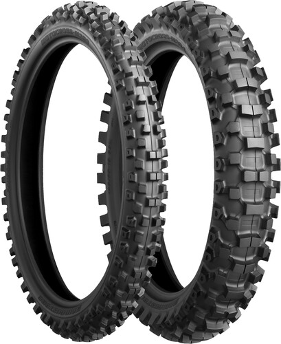 BRIDGESTONE TIRE MOTOCROSS M204 REAR 80/100-12 41M BIAS TT