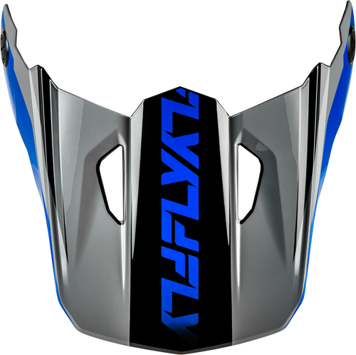 KINETIC CREST HELMET VISOR GREY/BLACK/BLUE XS/SM