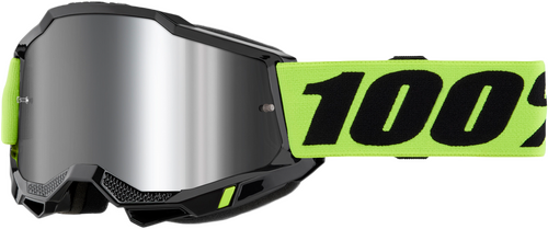 ACCURI 2 WATERCAFT GOGGLE NEON YELLOW MIRROR SILVER