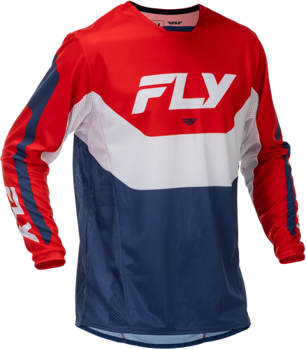 FLY RACING KINETIC JERSEY RED/WHITE/BLUE 2X