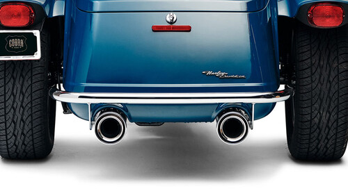 COBRA 4" NH SLIP-ONS CHROME FLH/FLT 95-16