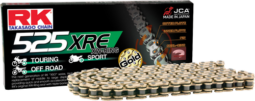 RK EXCEL 525 XRE Gold Drive Chain