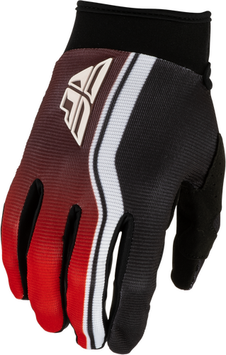 YOUTH F-16 RAZE GLOVES BLACK/RED/WHITE YXS
