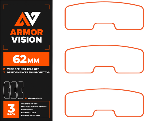 ARMOR VISION 62MM 2ND GEN 3/PK