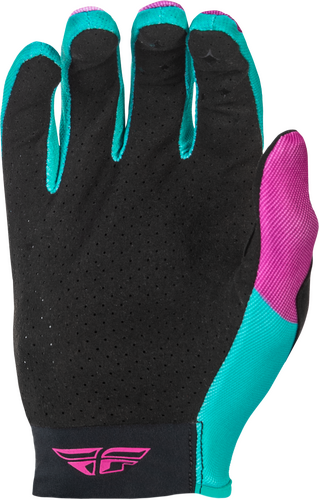 FLY RACING WOMEN'S LITE GLOVES PINK/TURQUOISE SM