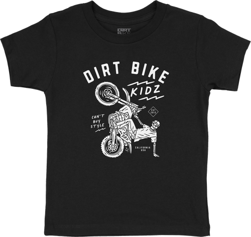 DBK 12 O'CLOCK TODDLER TEE BLACK 4T