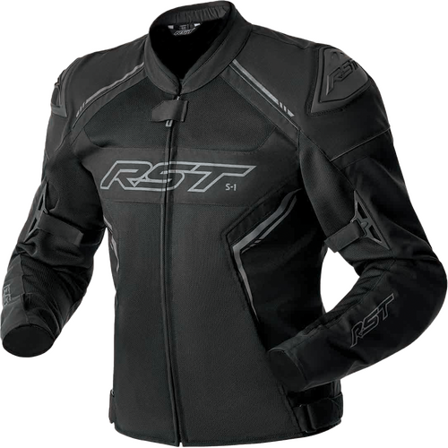 RST S1 D3O MESH LADIES JACKET BLACK TEXTILE XS