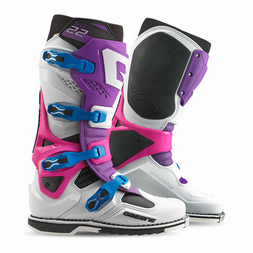 GAERNE SG-22 BOOTS LE PURPLE/WHITE/RHODAMINE 08
