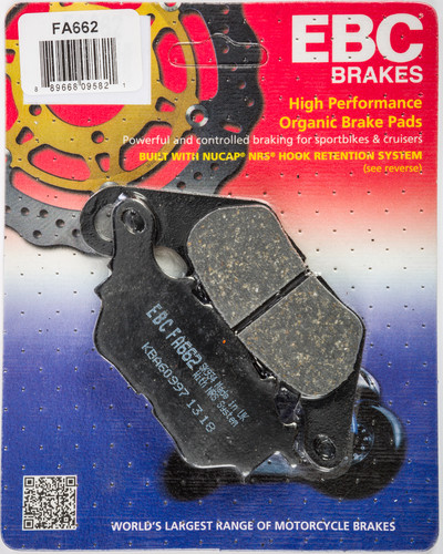 EBC FA662 Organic Rear Brake Pads
