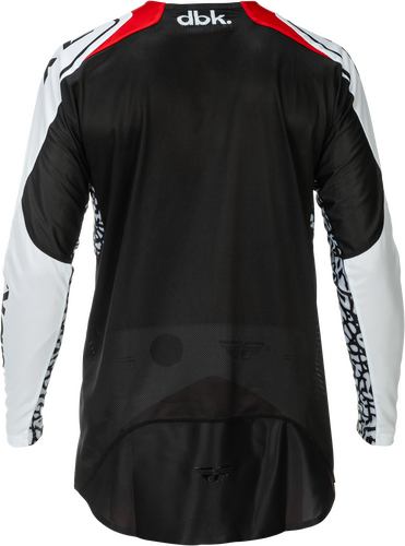 FLY RACING EVOLUTION  DST DBK JERSEY BLACK/WHITE/RED XL