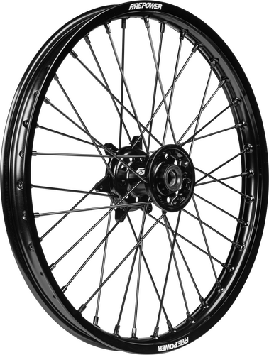 FRONT WHEEL 1.60 X 21" BLACK YAM