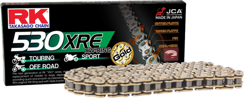 RK EXCEL 530 XRE Gold Drive Chain
