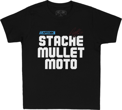 DBK Stache Mullet Moto Youth Tee