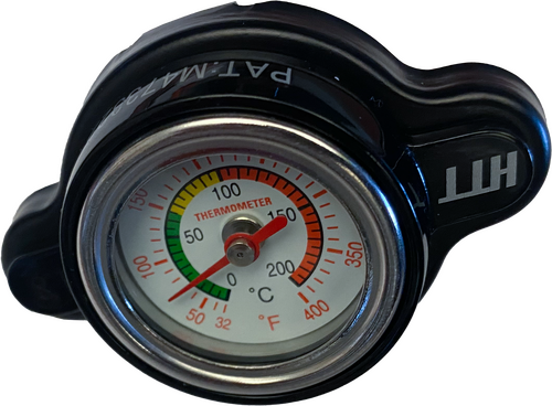 FIRE POWER Radiator Cap w/Temperature Gauge