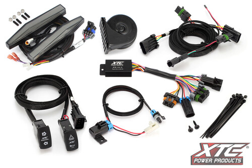 XTC POWER PRODUCTS AUTO TURN SIGNAL KIT W/ HORN AND FRONT DRL LIGHTS CAN