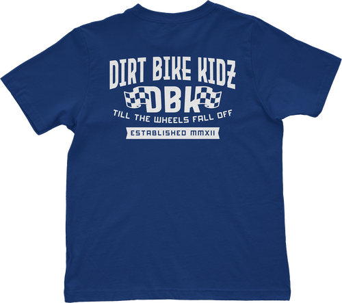 DBK TILL THE END YOUTH TEE ROYAL BLUE YM