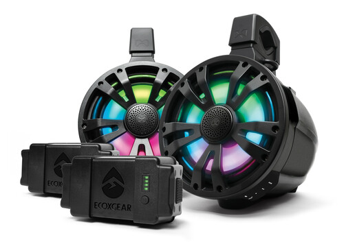 ECOXGEAR ETB08 8" Amplified Tower Speakers