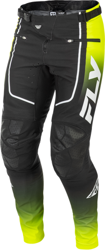 FLY RACING RAYCE BICYCLE PANTS LIME/BLACK/WHITE SZ 38