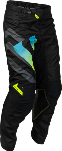 KINETIC VOLT PANTS BLACK/GREY/TEAL/YELLOW SZ 32