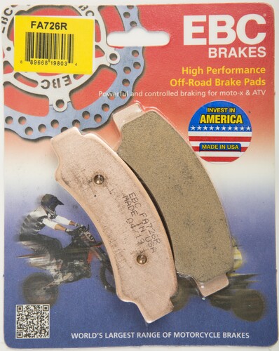 EBC BRAKE PADS FA726R SINTERED R SERIES