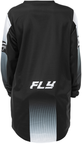 FLY RACING YOUTH F-16 JERSEY BLACK/WHITE YM