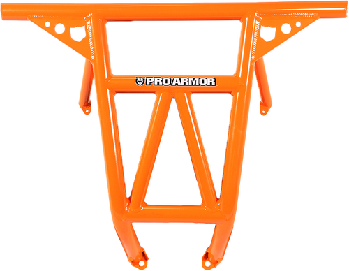 RACE REAR BUMPER ORANGE POL