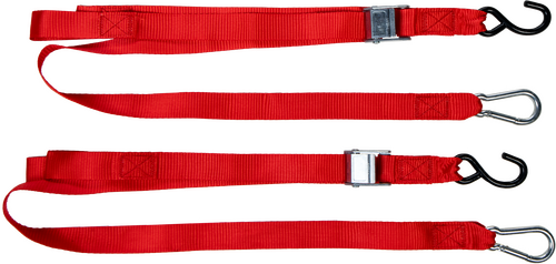 1.5" X 6' TIE-DOWN SOFT-TIE RED 2/PK